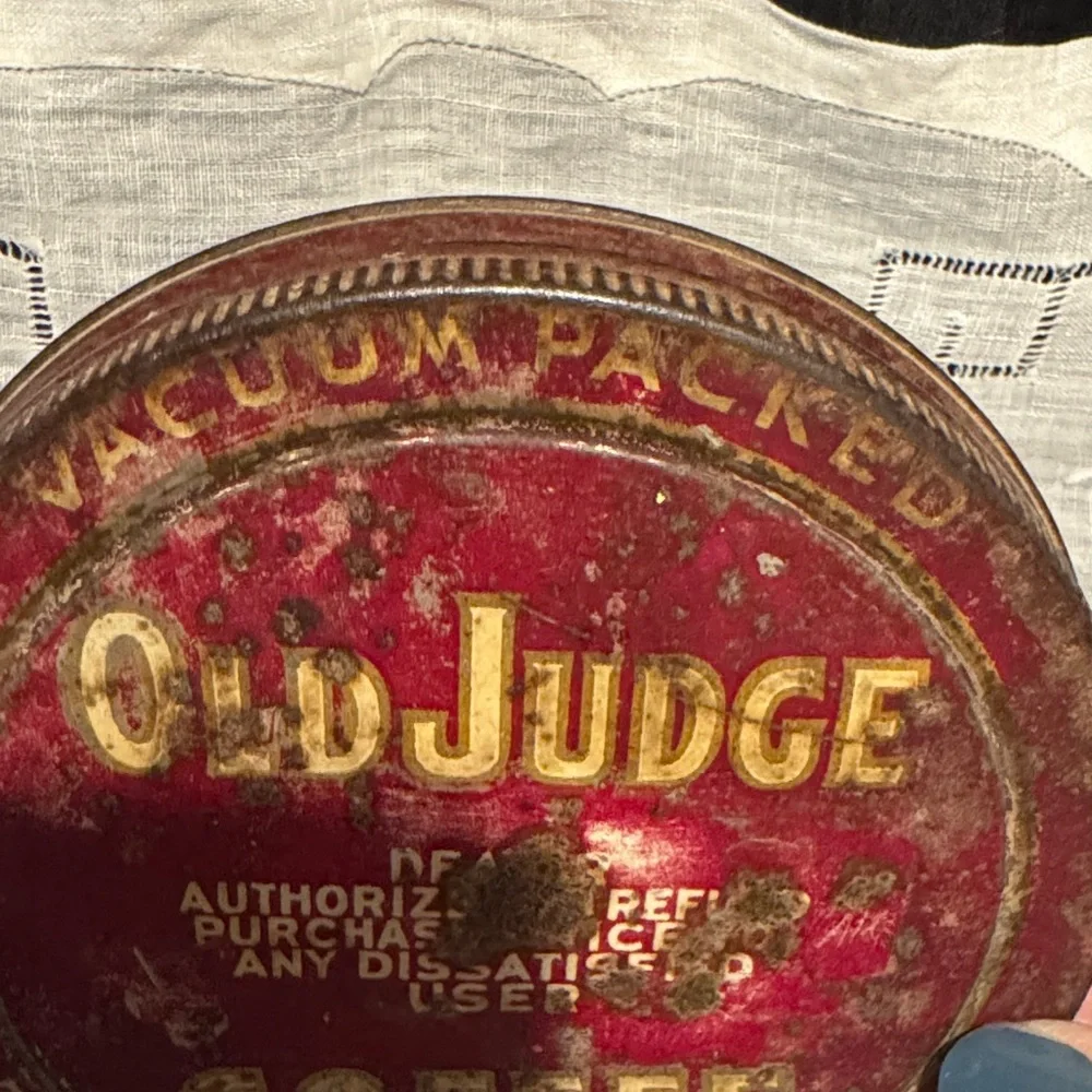 Vintage Collectable Coffee Metal Tin Lid - Picture 9 of 16